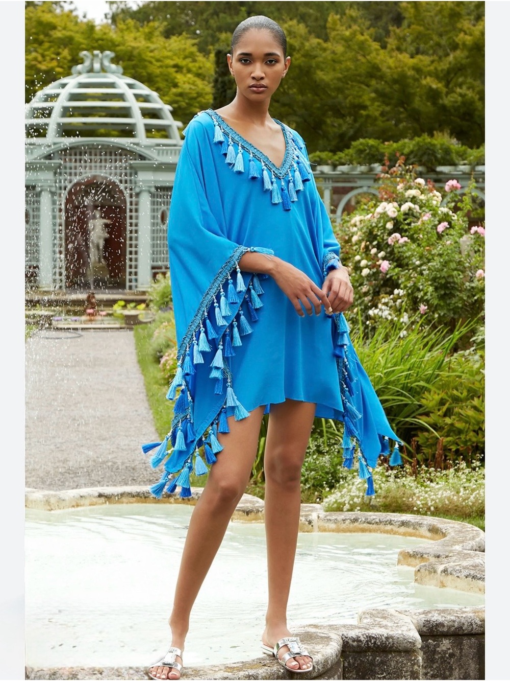 Badgly Mischka Caftan Dress